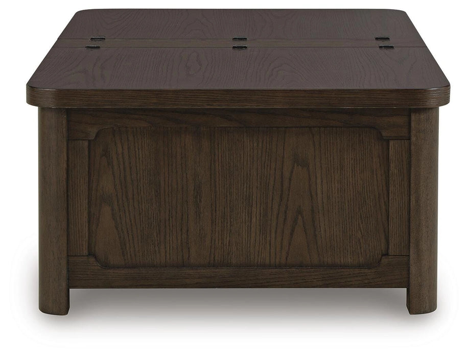 Breckington Coffee Table With Storage - Dream Home Furniture & Mattress (Waite Park, MN)