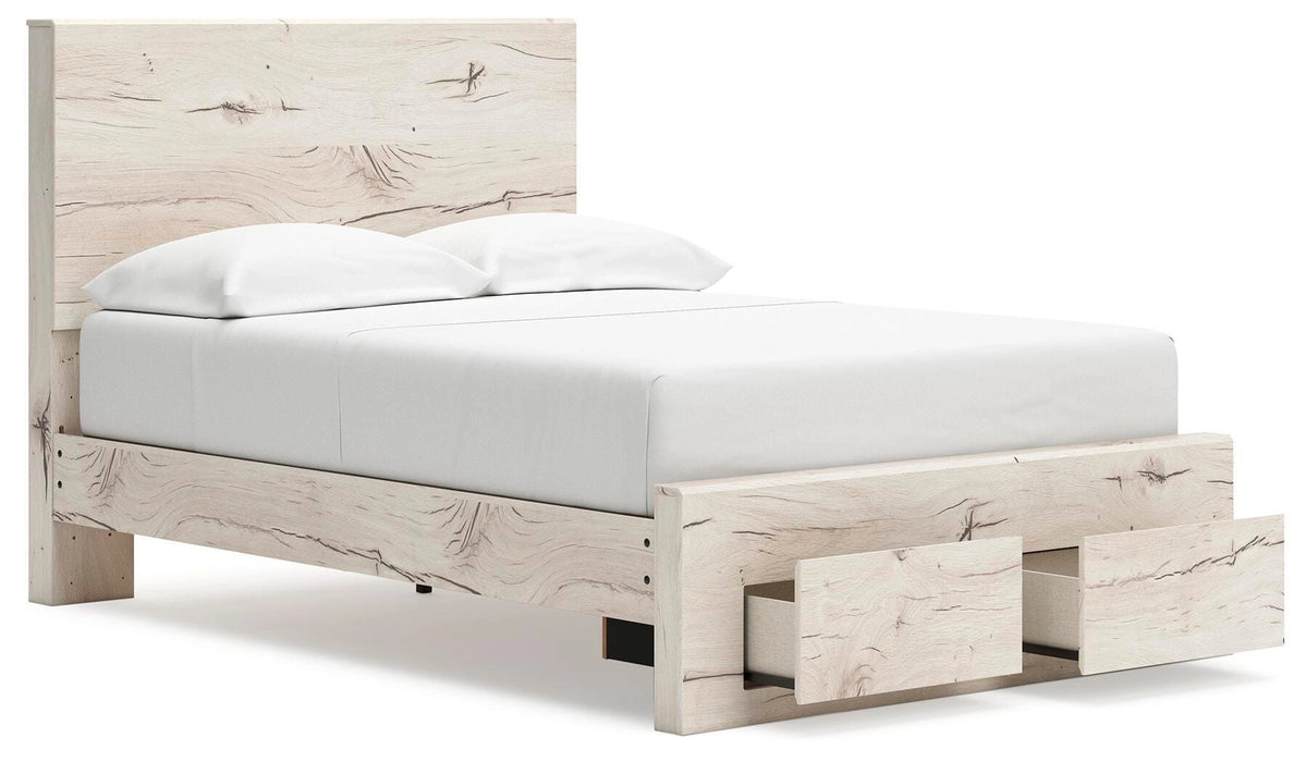 Lawroy Panel Storage Bed - Dream Home Furniture & Mattress (Waite Park, MN)