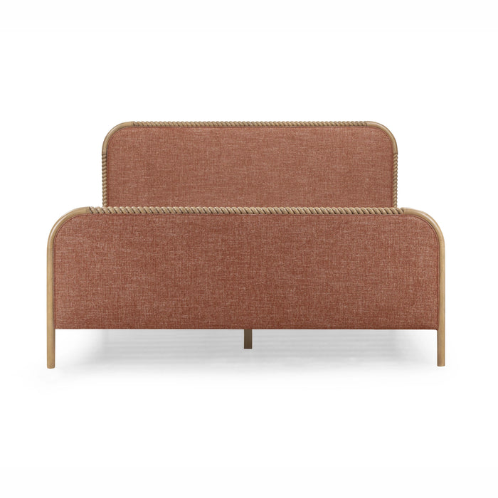 Hatia Basketweave Panel Bed