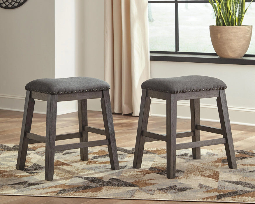 Caitbrook Counter Height Upholstered Bar Stool - Dream Home Furniture & Mattress (Waite Park, MN)