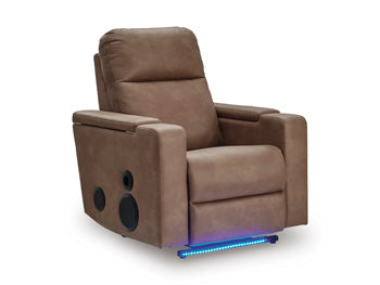 Lorrenton Power Glider Recliner with Audio System - Dream Home Furniture & Mattress (Waite Park, MN)