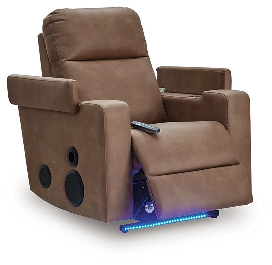 Lorrenton Power Glider Recliner with Audio System - Dream Home Furniture & Mattress (Waite Park, MN)