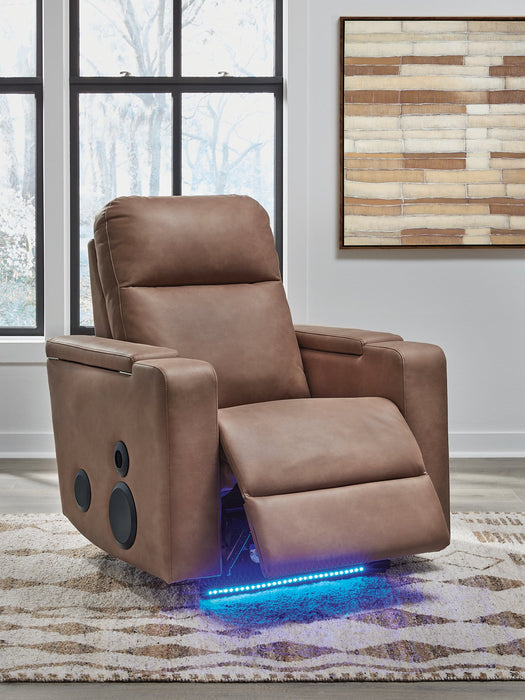 Lorrenton Power Glider Recliner with Audio System - Dream Home Furniture & Mattress (Waite Park, MN)