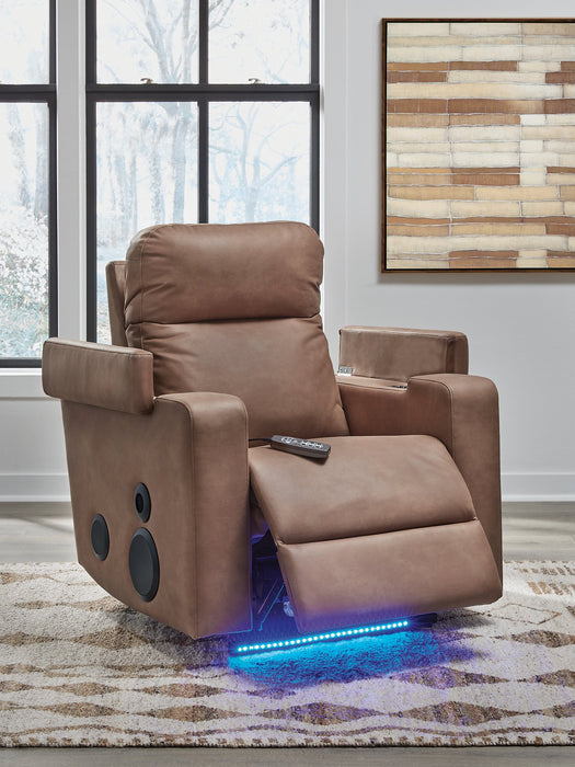 Lorrenton Power Glider Recliner with Audio System - Dream Home Furniture & Mattress (Waite Park, MN)