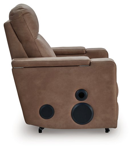 Lorrenton Power Glider Recliner with Audio System - Dream Home Furniture & Mattress (Waite Park, MN)