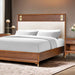 Hepburne Bed Walnut - Dream Home Furniture & Mattress (Waite Park, MN)