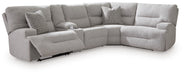 Acklen Place Power Reclining Sectional with Storage Console - Dream Home Furniture & Mattress (Waite Park, MN)