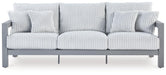 Hurley Park Outdoor Sofa with Cushion - Dream Home Furniture & Mattress (Waite Park, MN)