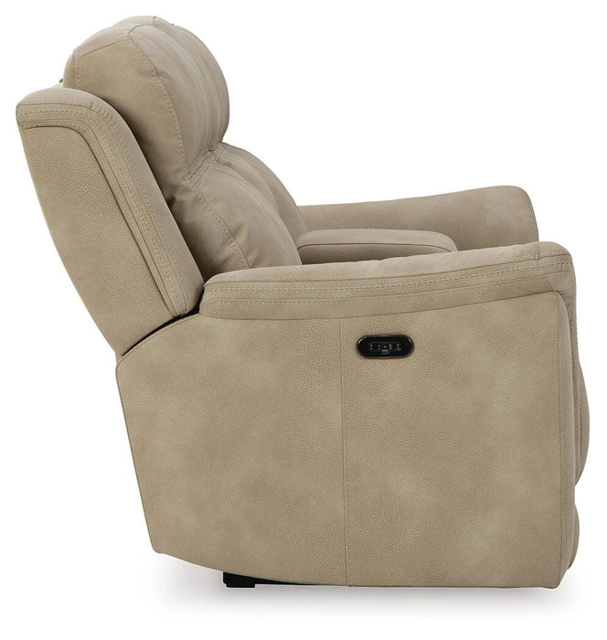Next-Gen DuraPella Power Reclining Loveseat with Console - Dream Home Furniture & Mattress (Waite Park, MN)