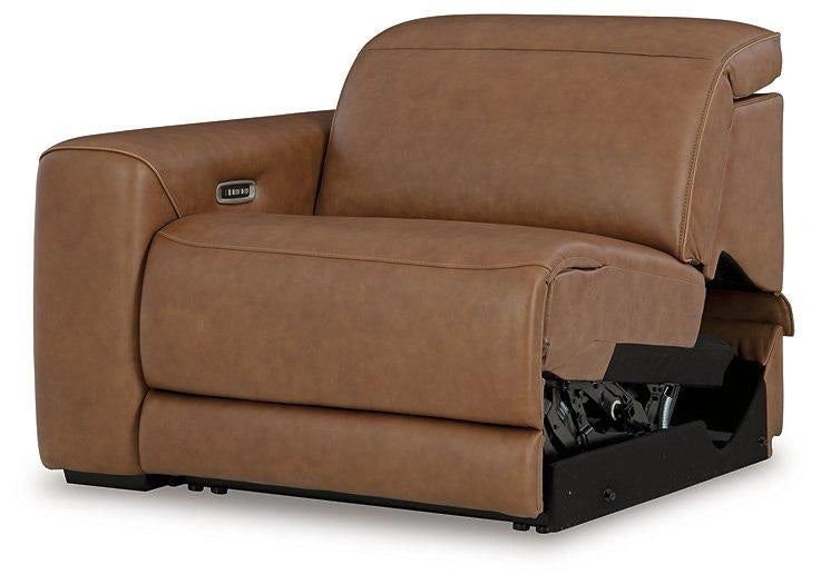 Magic Man Power Reclining Sectional Sofa - Dream Home Furniture & Mattress (Waite Park, MN)