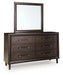 Dantenton Dresser and Mirror - Dream Home Furniture & Mattress (Waite Park, MN)