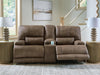 Beckley Place Power Reclining Loveseat with Console - Dream Home Furniture & Mattress (Waite Park, MN)