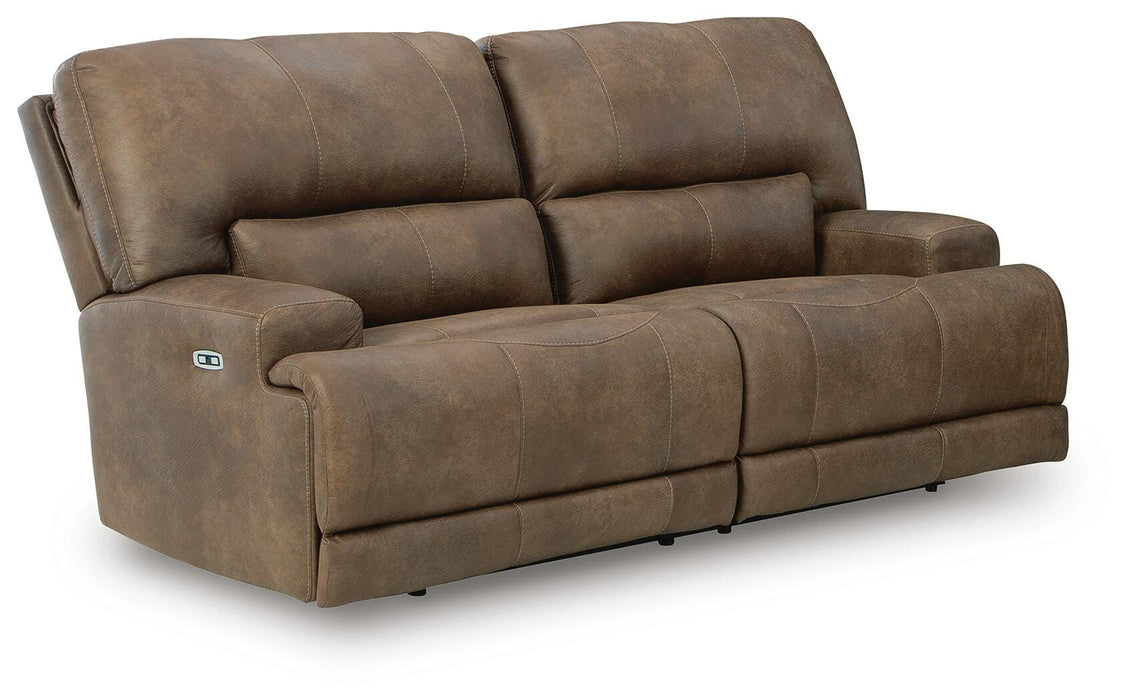 Beckley Place Power Reclining Sofa - Dream Home Furniture & Mattress (Waite Park, MN)
