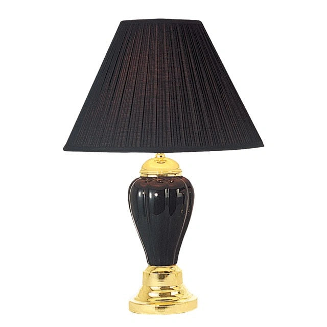 SCARLETT Black Table Lamp (6/CTN) - Dream Home Furniture & Mattress (Waite Park, MN)