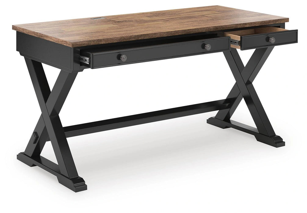 Wildenauer 60" Home Office Desk - Dream Home Furniture & Mattress (Waite Park, MN)
