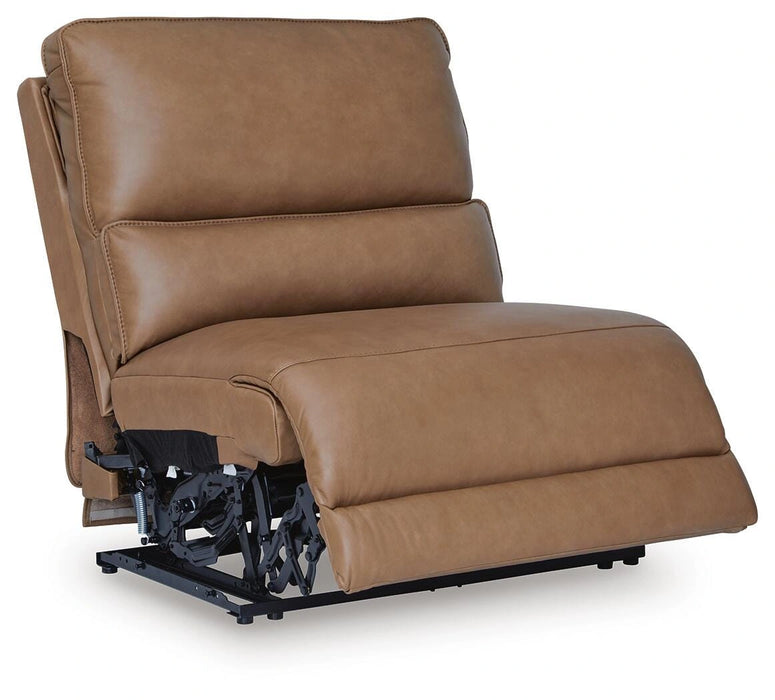DeepWakes Power Reclining Sectional with Chaise - Dream Home Furniture & Mattress (Waite Park, MN)