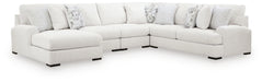 Misty-Lakes Sectional with Chaise - Dream Home Furniture & Mattress (Waite Park, MN)