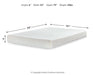 Chime 8 Inch Memory Foam Mattress in a Box - Dream Home Furniture & Mattress (Waite Park, MN)