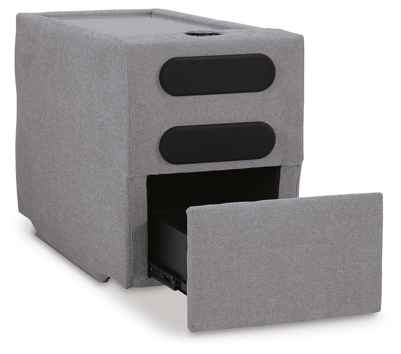 Modmax 5 Piece Sectional with Audio Console - Dream Home Furniture & Mattress (Waite Park, MN)