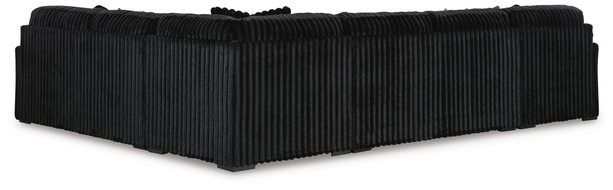 Midnight-Madness Sectional with Chaise - Dream Home Furniture & Mattress (Waite Park, MN)