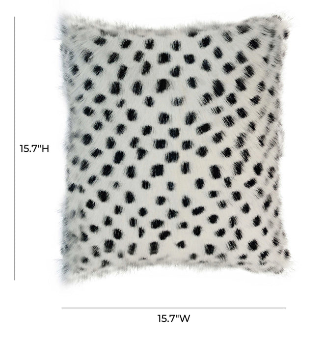 Genuine Goatskin Throw Pillow (20"X12"-16"X16")
