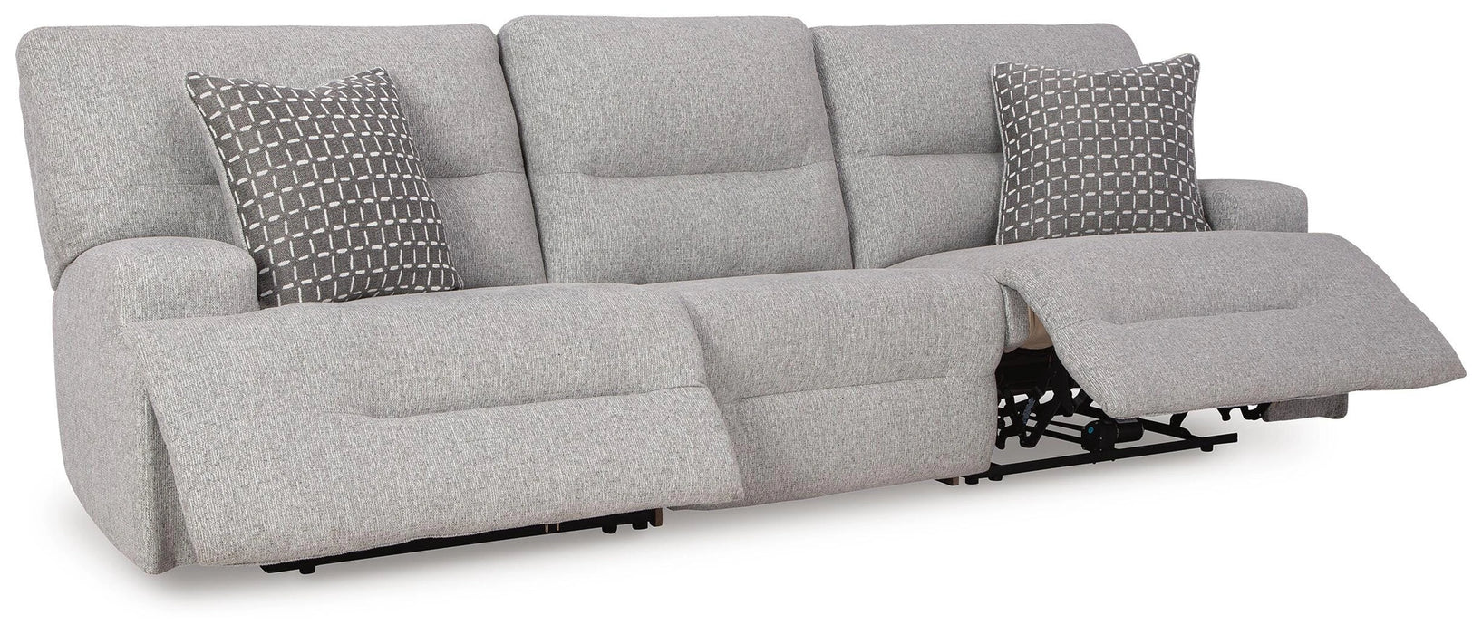 Acklen Place Power Reclining Sectional Sofa - Dream Home Furniture & Mattress (Waite Park, MN)