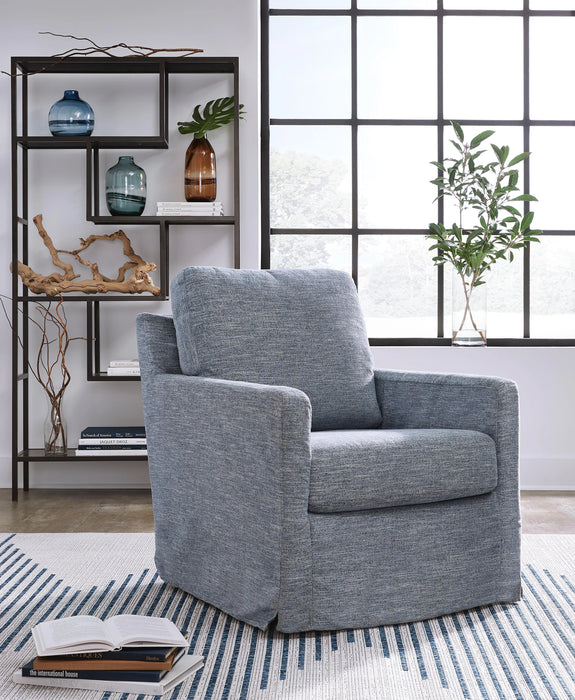 Nenana Next-Gen Nuvella Swivel Glider Accent Chair - Dream Home Furniture & Mattress (Waite Park, MN)