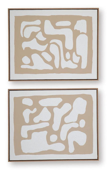 Waldett Wall Art (Set of 2) - Dream Home Furniture & Mattress (Waite Park, MN)