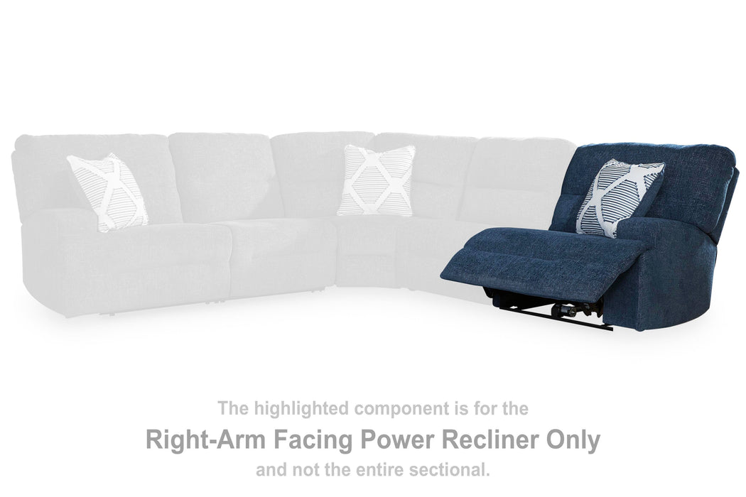 Acklen Place Power Reclining Sectional - Dream Home Furniture & Mattress (Waite Park, MN)