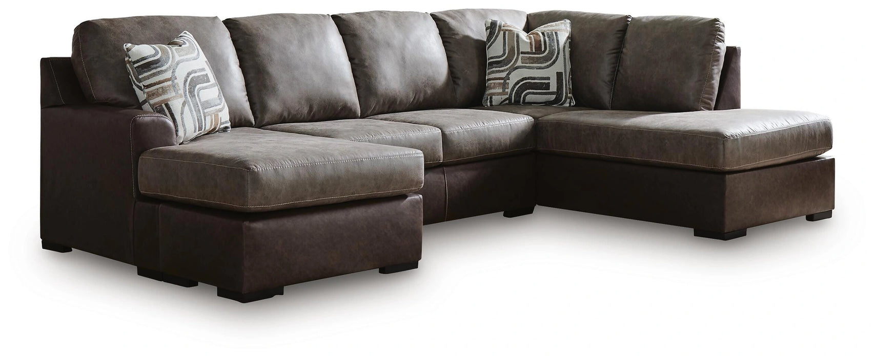 Castille Way Sectional with Chaise - Dream Home Furniture & Mattress (Waite Park, MN)