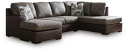 Castille Way Sectional with Chaise - Dream Home Furniture & Mattress (Waite Park, MN)