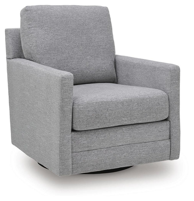 Freybourne Next-Gen Nuvella Swivel Accent Chair - Dream Home Furniture & Mattress (Waite Park, MN)