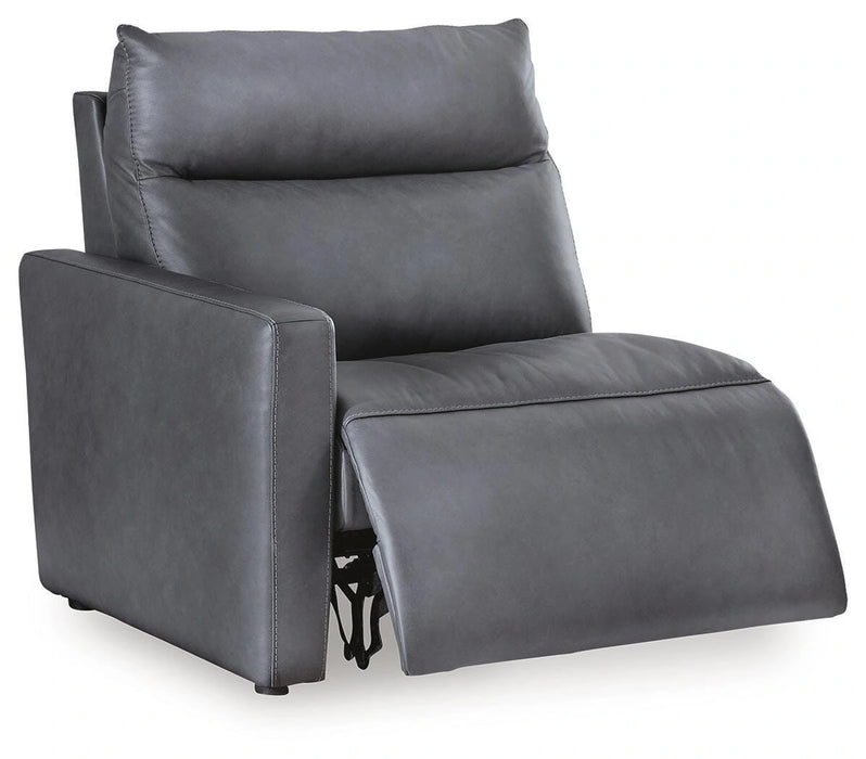 ModZ Power Reclining Sectional with Audio Consoles - Dream Home Furniture & Mattress (Waite Park, MN)