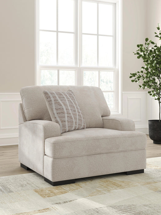 High Profile Chair & Ottoman Living Room Set - Dream Home Furniture & Mattress (Waite Park, MN)