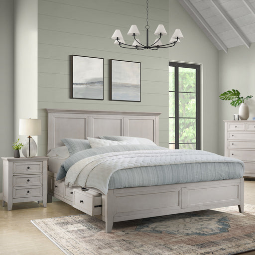 San Mateo Queen Storage Bed - Dream Home Furniture & Mattress (Waite Park, MN)