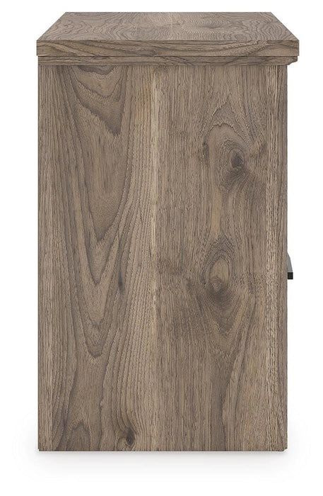 Rusticott Nightstand - Dream Home Furniture & Mattress (Waite Park, MN)