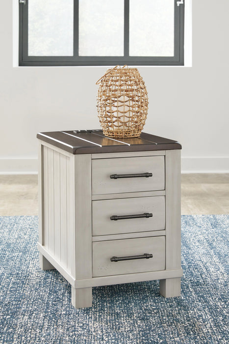 Darborn Chairside End Table - Dream Home Furniture & Mattress (Waite Park, MN)