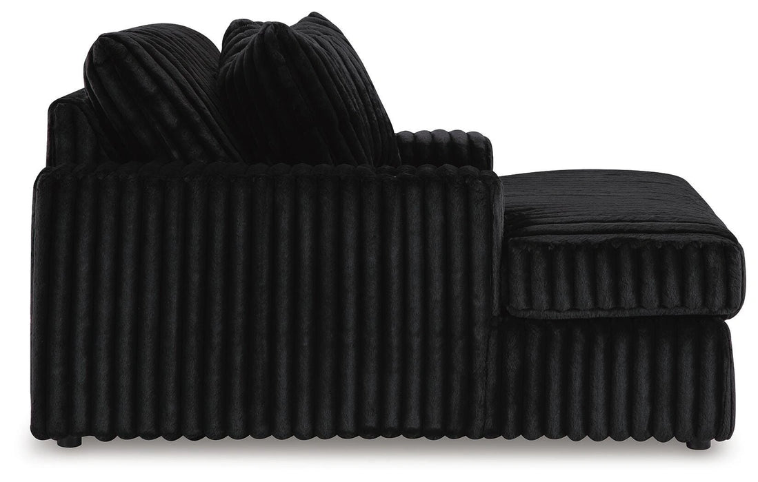Midnight-Madness Oversized Chaise - Dream Home Furniture & Mattress (Waite Park, MN)