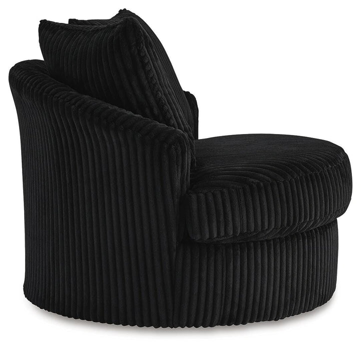 Gramwell Swivel Accent Chair - Dream Home Furniture & Mattress (Waite Park, MN)