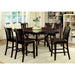 BRENT II Dark Cherry/Espresso Counter Ht. Chair (2/CTN) - Dream Home Furniture & Mattress (Waite Park, MN)