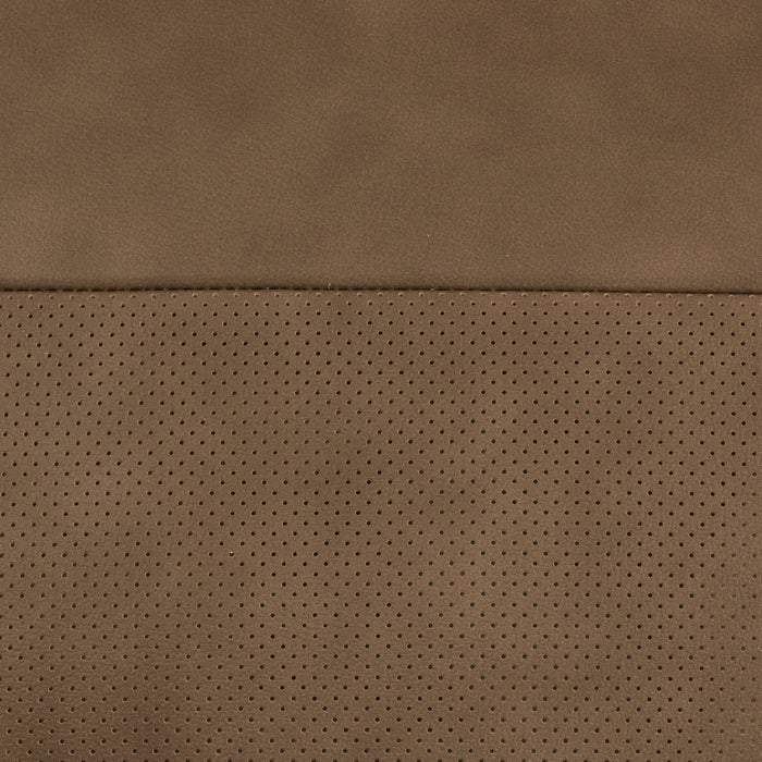 Cali 120" Brown Leather Modular Sofa