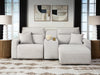 Modmax II Power Reclining Sectional with Chaise and Console - Dream Home Furniture & Mattress (Waite Park, MN)