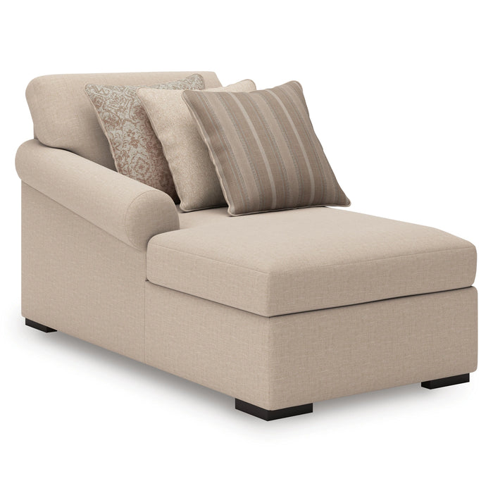 LadyMae Sectional with Chaise - Dream Home Furniture & Mattress (Waite Park, MN)