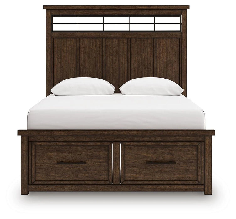Taffenbrook Panel Storage Bed - Dream Home Furniture & Mattress (Waite Park, MN)