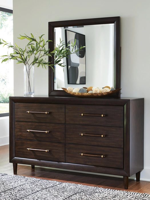 Dantenton Dresser and Mirror - Dream Home Furniture & Mattress (Waite Park, MN)