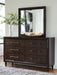 Dantenton Dresser and Mirror - Dream Home Furniture & Mattress (Waite Park, MN)