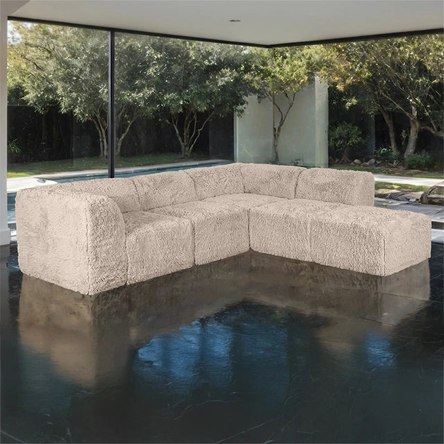 Nappi L-Sectional (Compressed Foam) - Dream Home Furniture & Mattress (Waite Park, MN)