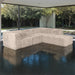 Nappi L-Sectional (Compressed Foam) - Dream Home Furniture & Mattress (Waite Park, MN)