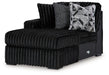 Midnight-Madness Sectional with Chaise - Dream Home Furniture & Mattress (Waite Park, MN)