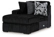 Midnight-Madness Sectional Sofa with Chaise - Dream Home Furniture & Mattress (Waite Park, MN)